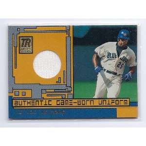  2001 Topps Reserve Game Used Jersey #CD Carlos Delgado 