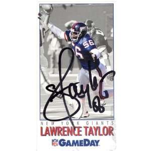   Taylor Picture   1992 Game Day Card New York Giants