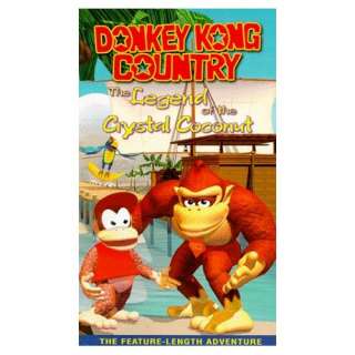 com Donkey Kong Country Legend of the Crystal Coconut [VHS] Donkey 
