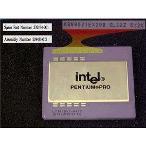 Compaq Genuine P200/512KB Processor CPU for Proliant 2500 5500 PW8000 