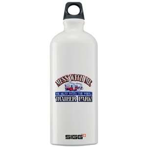 Sigg Water Bottle 1.0L Mess With Me You Mess With the Whole Trailer 