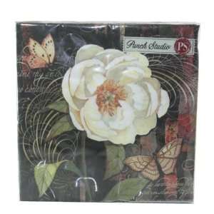   Punch Studio Luncheon Napkins  #53615 Twilight Bloom