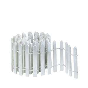    D56 General Village Accessory White Snow Fence: Home & Kitchen
