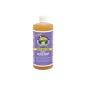  Dr. Woods Naturals Ideal Skin Care, Pure Black Soap 32 oz 