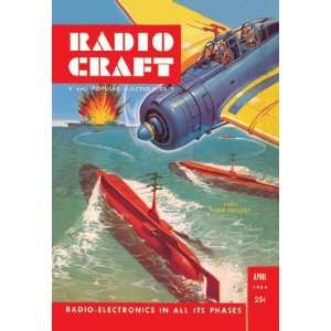   Craft Radio Motored Torpedoes 28x42 Giclee on Canvas