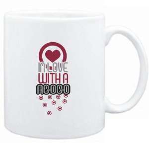    Mug White  in love with a Agogo  Instruments: Sports & Outdoors