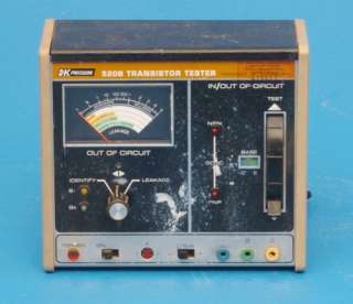 BK B+K Precision Model 520B Industrial Transistor FET SCR Diode Tester 