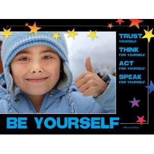  Be Yourself Kids Character Education Classroom Poster, 18 