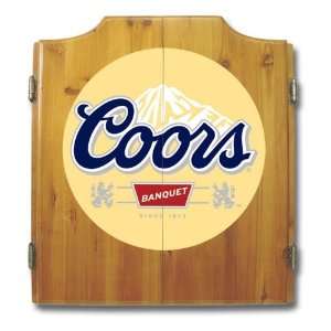  Coors Dart Cabinet includes Darts and Board Electronics