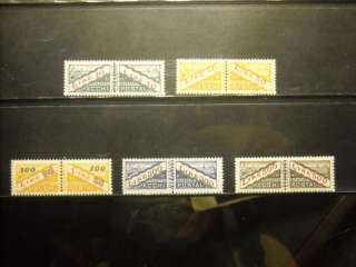 SAN MARINO: 6 STAMPS COLIS POSTEUX Yv.37/41 COMMISSION!  