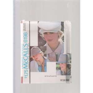   : Womens Hats & Ties ; McCalls Sewing Pattern 6198: Everything Else