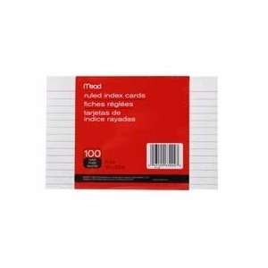    Mead Ruled Index Cards, 3 X 5 Inches (63000)