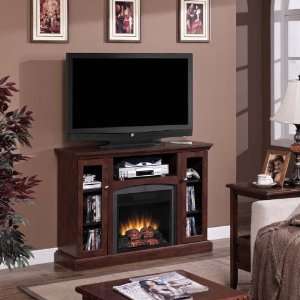  Bancroft 18 Dual Entertainment Mantel and Electric 