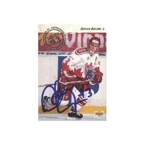 Adrian Aucoin, Team Canada, 1993 Upper Deck World Junior Championships 