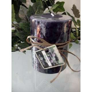  Muscadine fruit Scented Round Pillar Candle 23 Oz.: Home 