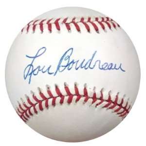  Signed Lou Boudreau Baseball   AL PSA DNA #H68127 Sports 