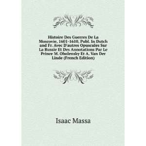   Obolensky Et A. Van Der Linde (French Edition) Isaac Massa Books