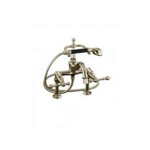   Bath Faucet w/Handshower & Lever Handles K 6905 4 SW Polished Nickel