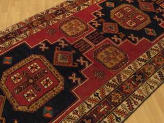 10.3 Handmade Antique Persian Ardabil Wool Runner Rug  Great 