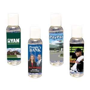 Hand Sanitizer, 2 oz bottle, with four color process laminated label 