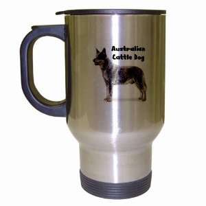  Australian Cattle Dog Travel Mug: Home & Kitchen