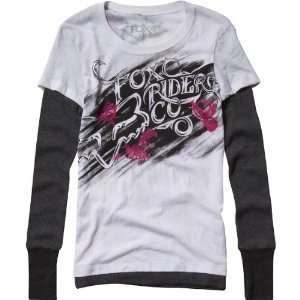 Fox Racing Terrain 2Fer Girls Long Sleeve Sportswear Shirt w/ Free B&F 