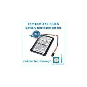   Battery Replacement Kit For TomTom XXL 530S GPS (530 S): Electronics
