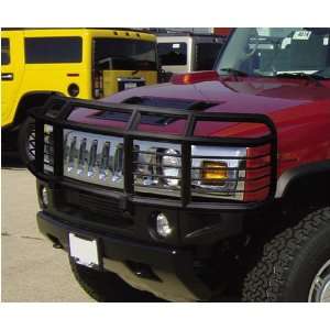 RealWheels Double Tier Wrap Around Brush Guard with Inserts   Black 