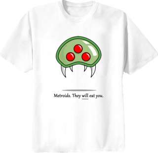 Metroid Video Game Funny T Shirt  