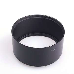  Lens Hood for 77mm Metal Telephoto Tele Lens Long Focus 