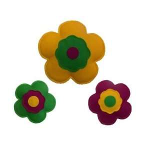  Loveable Creations 7813 Flower Power  3 pk: Home & Kitchen