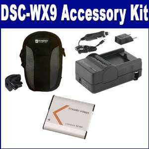 Sony DSC WX9 Digital Camera Accessory Kit includes SDM 1515 Charger 