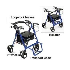   Medical Duet Rollator Transport Chair #795