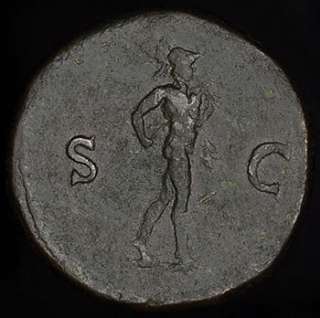 superb ancient Roman bronze Sestertius of Vespasian 69 79 AD.