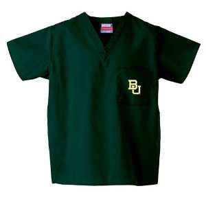  BSS   Baylor Bears NCAA Classic Scrub 1 Pocket Top (Green 