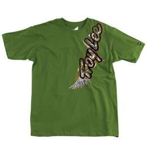  Troy Lee Designs Foliage T Shirt   Small/Green: Automotive