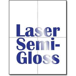  80lb Laser Gloss 4 up Postcards   25 Sheets / 100 