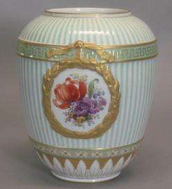   Antique Signed KPM Porcelain Vase Jardiniere c. 1900 Art Pottery