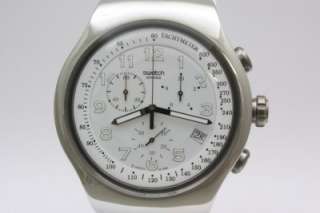 New Swatch Irony Your Turn Chronograph Date Oversize Watch YOS439 