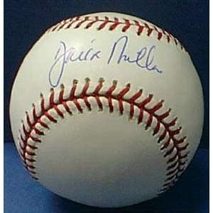 Damian Miller Autographed Baseball