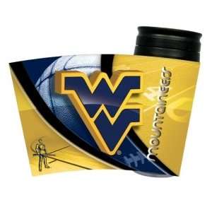 West Virginia Mountaineers Insulated Travel Mug:  Sports 
