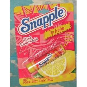  Snapple Pink Lemonade Lip Fresher: Health & Personal Care