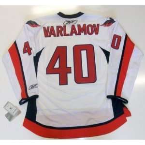  Semyon Varlamov Washington Capitals Jersey Rbk White 