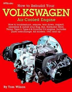 How to Rebuild Volkswagen VW Air Cooled Engine BUS GHIA transporter 