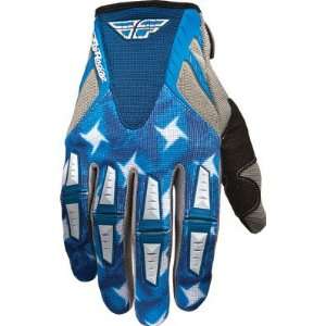 Fly Racing FLY Kinetic Gloves Blue/Gray Xsmall:  Sports 
