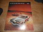 1972 ford mustang thunderbird ltd dealer annual report returns 