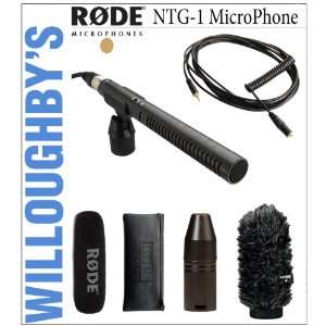  Rode NTG 1 Condenser Shotgun Microphone + Rode WS6 Deluxe 