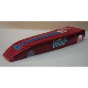  WRP   Vette Dragster Clear Body (Slot Cars): Toys & Games