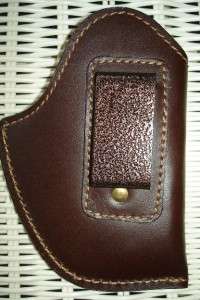 CARDINI LEATHER IN INSIDE PANTS HOLSTER FOR RUGER LCP 380 WITH LASER 