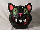   ,Ce​ramic Black Cat Face Tea Light Candle Holder,Cat Figure